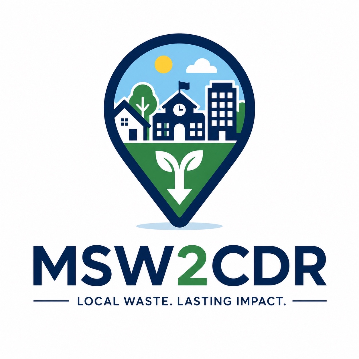 MSW2CDR place-based route symbol